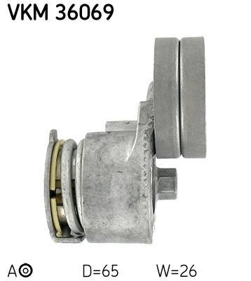 Galet tendeur de courroie d'accessoire SKF ref. VKM 36069